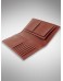 Элегантное портмоне из натуральной кожи ската красного цвета матовое Элегантное портмоне из натуральной кожи ската красного цвета матовое